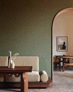 Puna in een interieur, kleur Aqua — niet de kleur van dit product