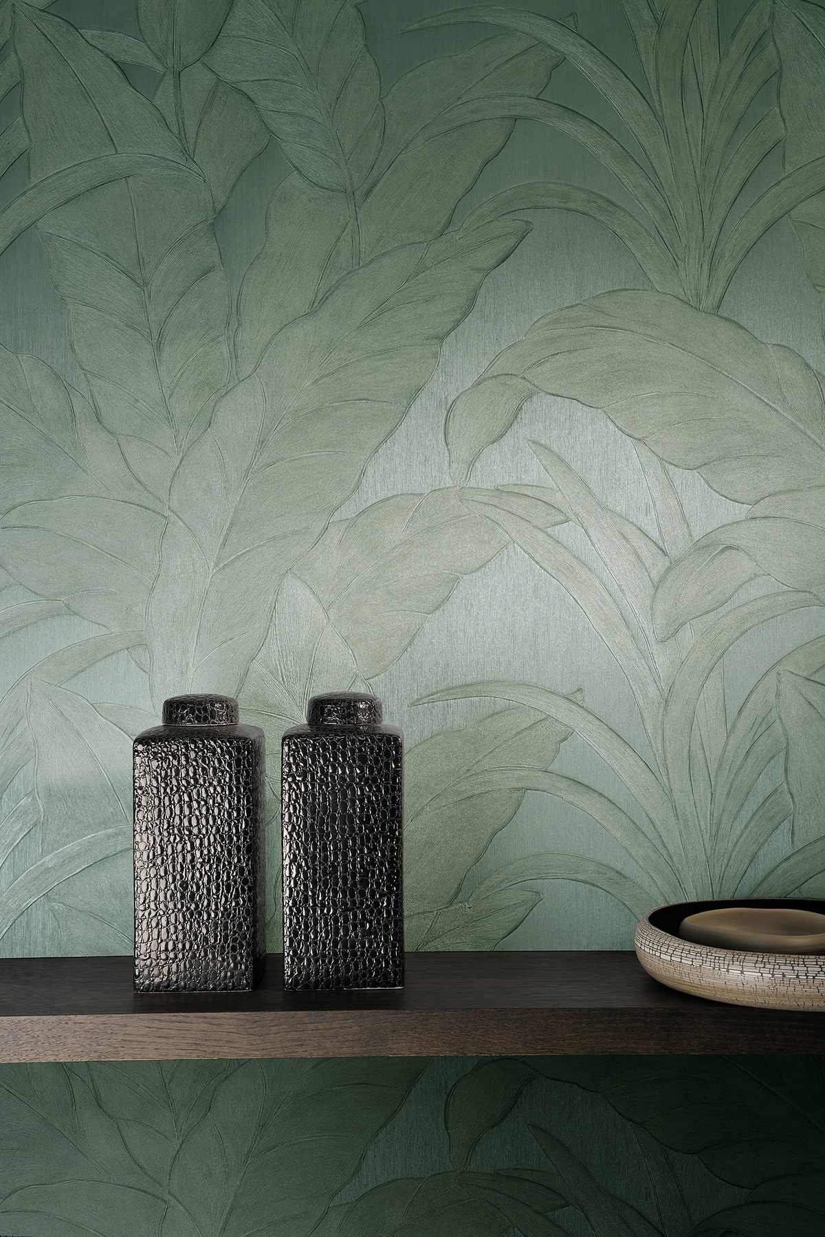 Musa in een interieur, kleur Eucalyptus — niet de kleur van dit product