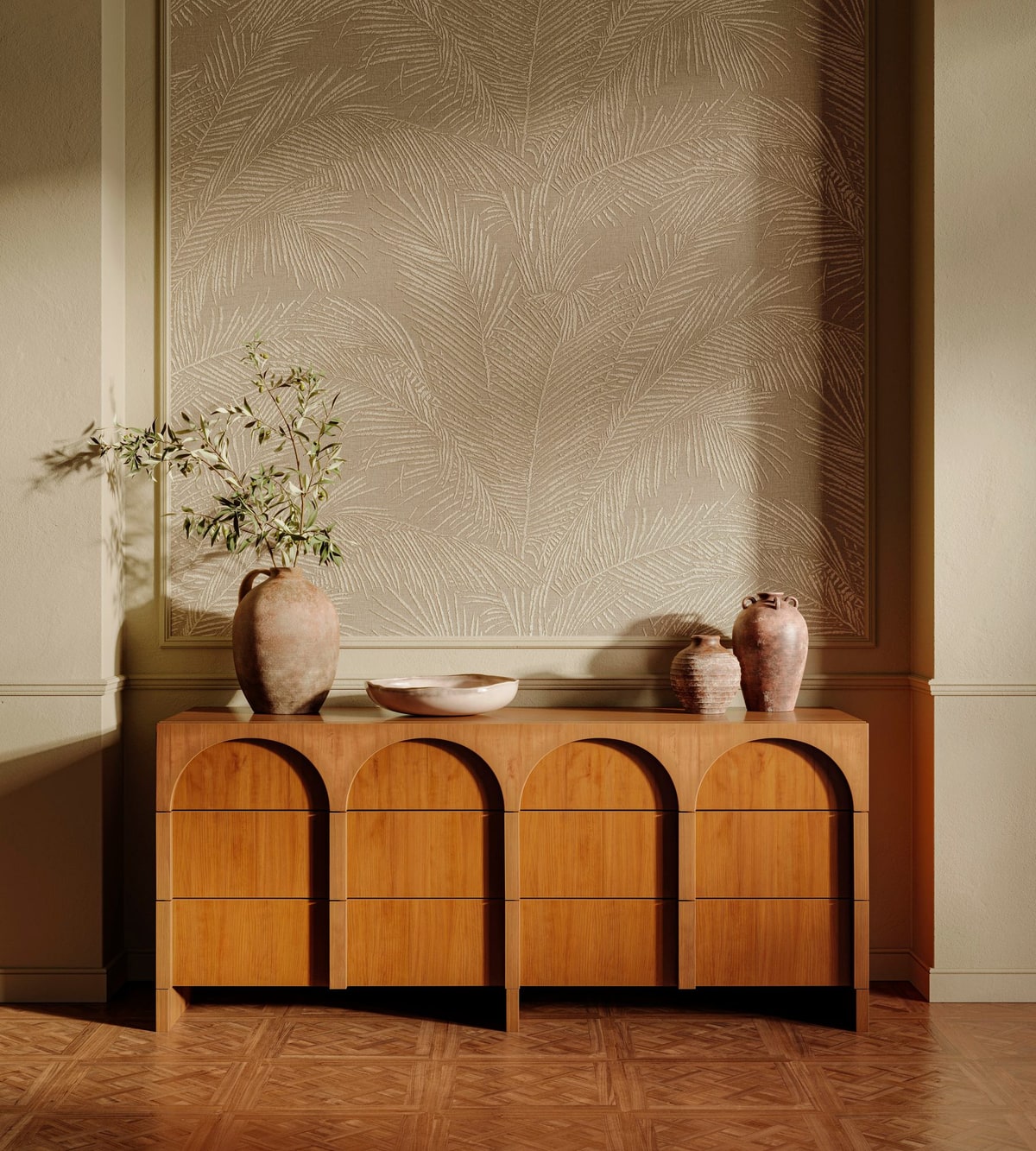 Maui Greige in een interieur