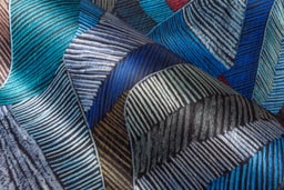 Chintz in een interieur, kleur Ultramarine — niet de kleur van dit product