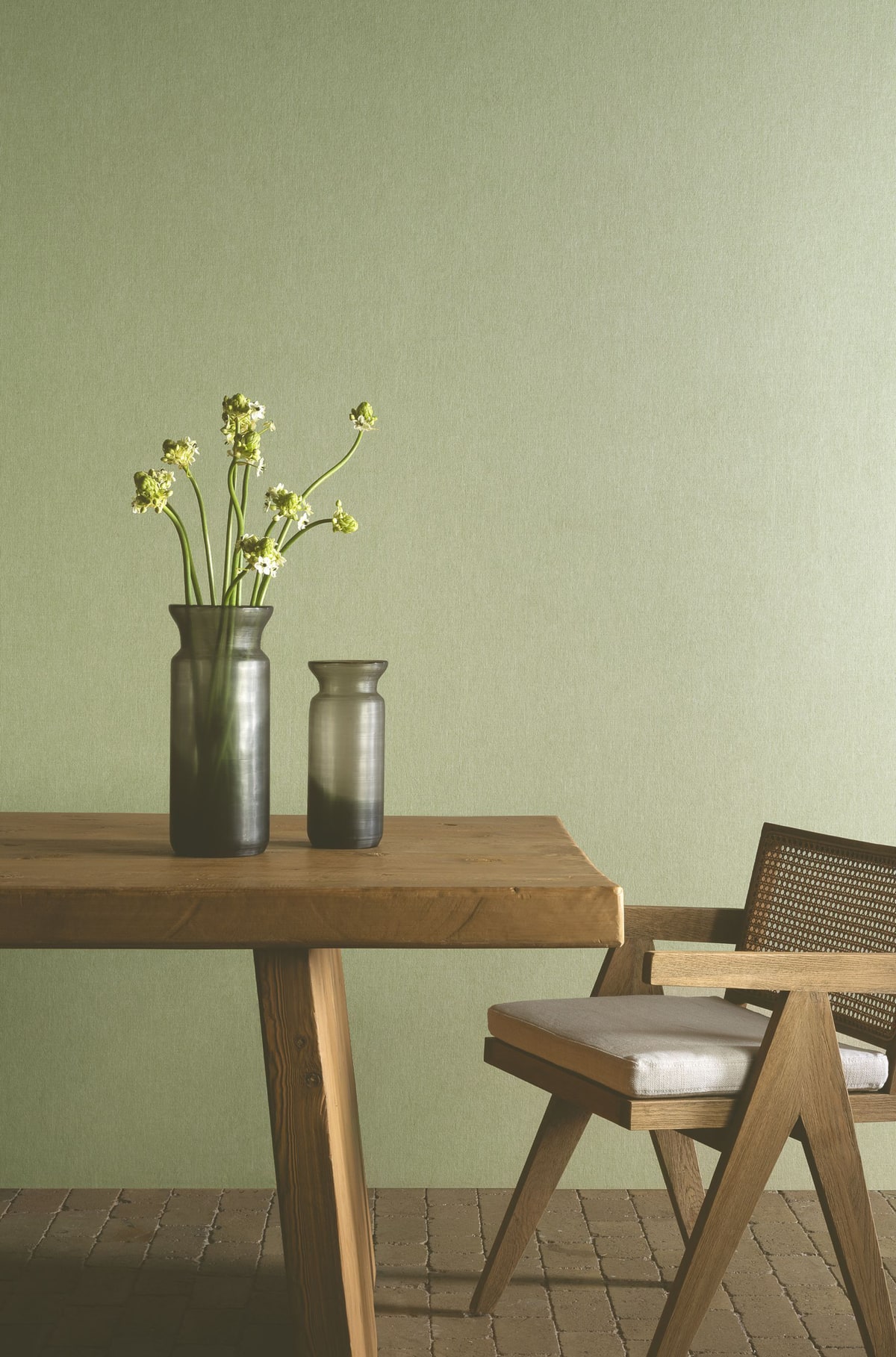 Lin Normandie in een interieur, kleur Neptune — niet de kleur van dit product