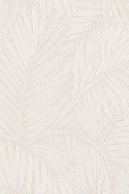 Arte Sabal Frost White, het behang zelf