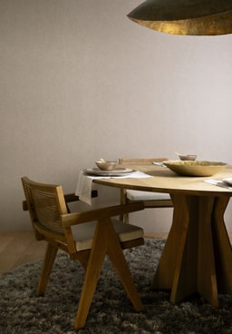 Lin Normandie in een interieur, kleur Zen — niet de kleur van dit product