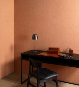 Lin Normandie in een interieur, kleur Hotchips — niet de kleur van dit product