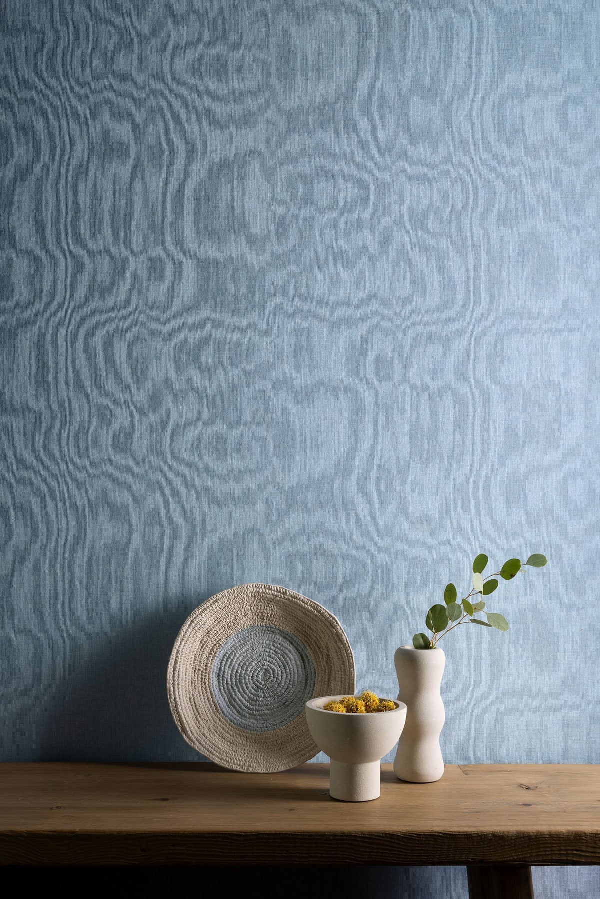 Lin Normandie in een interieur, kleur Capri — niet de kleur van dit product