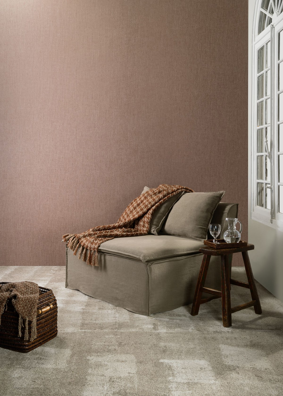 Terre de Lin 78263 in een interieur