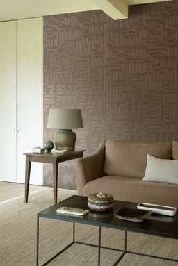Sarana in een interieur, kleur Driftwood — niet de kleur van dit product