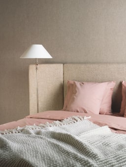 Lin Normandie in een interieur, kleur Dove — niet de kleur van dit product